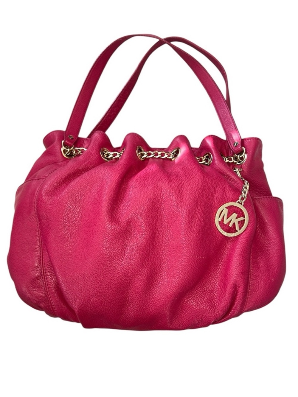 MICHAEL KORS Jet Set Large Tote in Zinna Pink